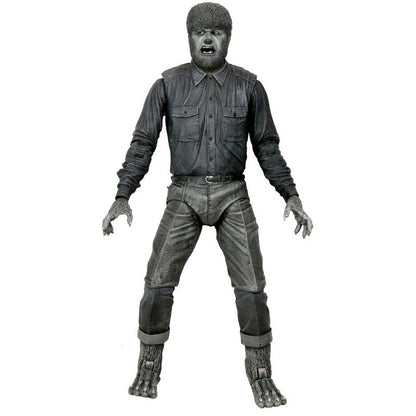 Imagen 1 - Figura Ultimate Wolf Man Black & White Universal Monsters 18Cm