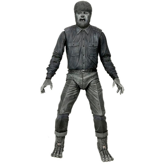 Imagen 1 - Figura Ultimate Wolf Man Black & White Universal Monsters 18Cm