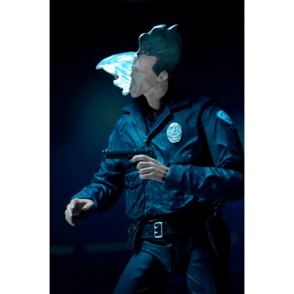 Imagen 5 - Figura Ultimate T-1000 Policia Motorizado Terminator 2 18Cm