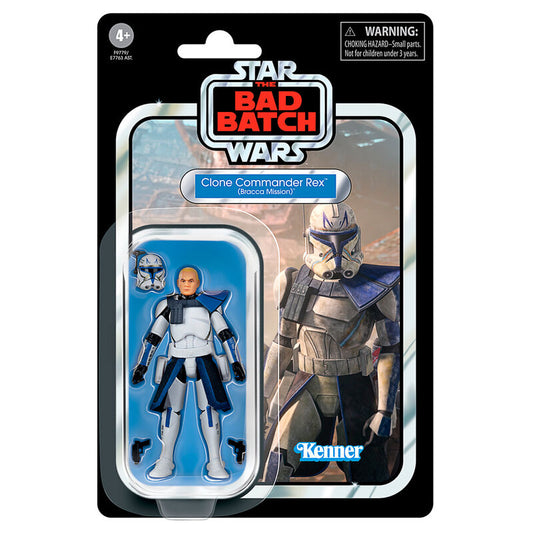 Imagen de Figura Clone Commander Rex Bracca Mission Star Wars: The Bad Batch 9,5Cm parte de nuestra colección en Espadas y más, sitio oficial.