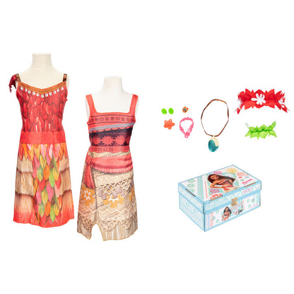 Imagen de Baul Disfraces Vaiana Moana Disney parte de nuestra colección en Espadas y más, sitio oficial.