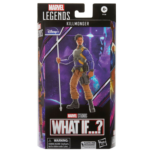 Imagen 1 de Figura Killmonger What It Marvel Legends 15Cm