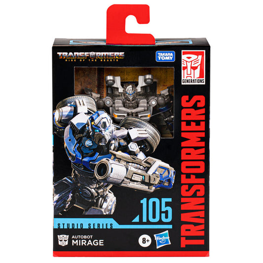 Imagen 1 de Figura Autobot Mirage Rise Of The Beasts Transformers 11Cm