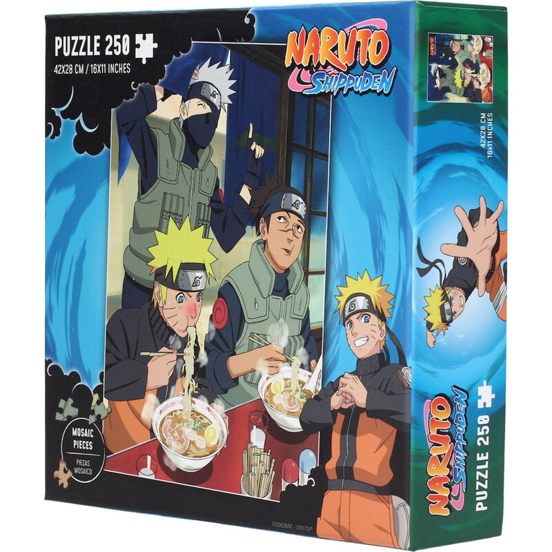 Imagen de Puzzle Ramen Naruto Shippuden 250Pzs parte de nuestra colección en Espadas y más, sitio oficial.