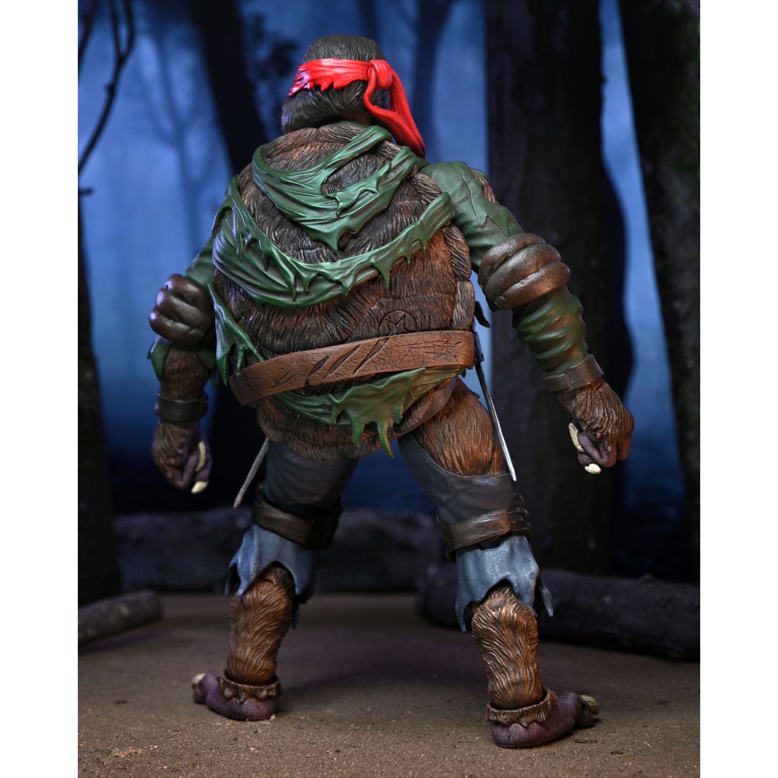 Imagen 5 - Figura Ultimate Raphael As The Wolfman Universal Monsters Tortugas Ninja 18Cm