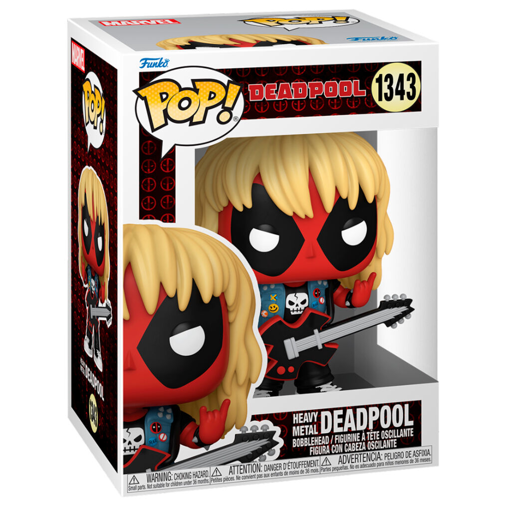 Imagen 2 de Figura Pop Marvel Deadpool - Deadpool Heavy Metal