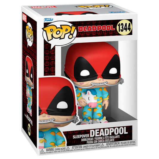 Imagen de Figura POP Marvel Deadpool - Deadpool Sleepover Facilitada por Espadas y más