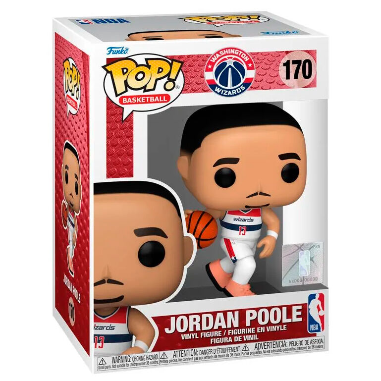 Imagen 2 de Figura Pop Nba Washington Wizard Jordan Poole