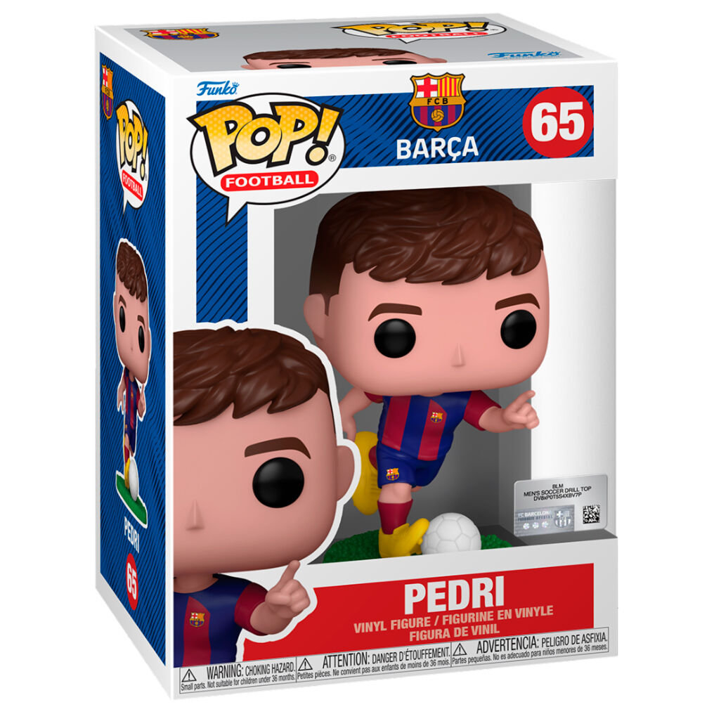 Imagen 2 - Figura Pop Football Fc Barcelona Pedri