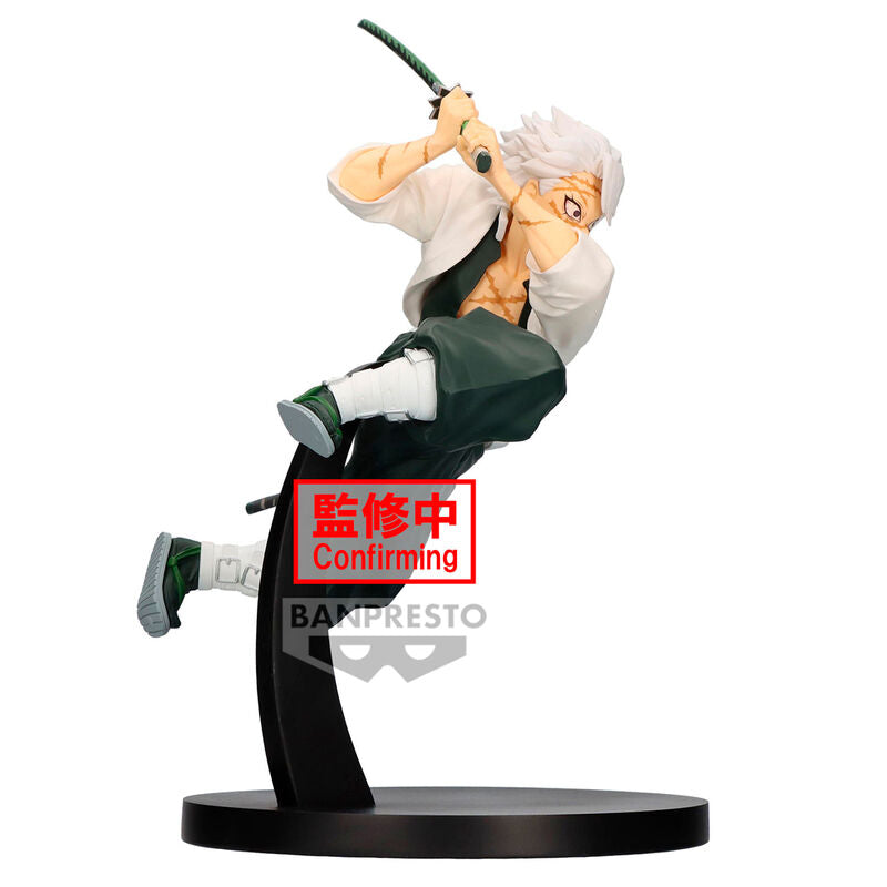 Imagen 3 de Figura Sanemi Shinazugawa Vibration Star Demon Slayer Kimetsu No Yaiba 14Cm