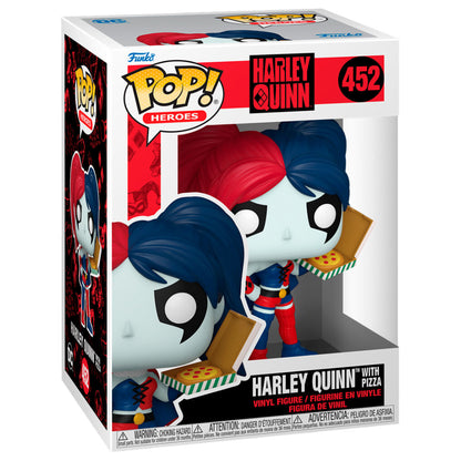 Imagen 2 de Figura Pop Dc Comics Harley Quinn With Pizza