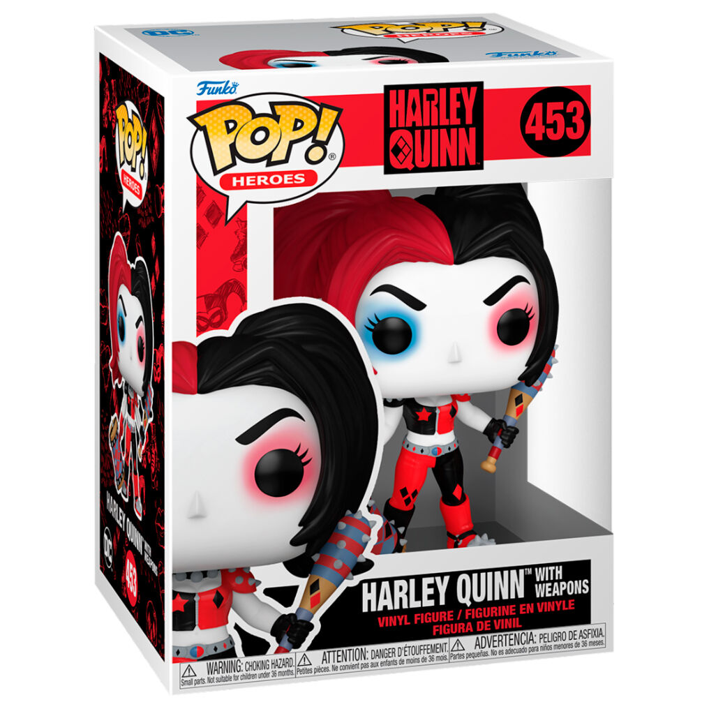 Imagen 2 de Figura Pop Dc Comics Harley Quinn With Weapons