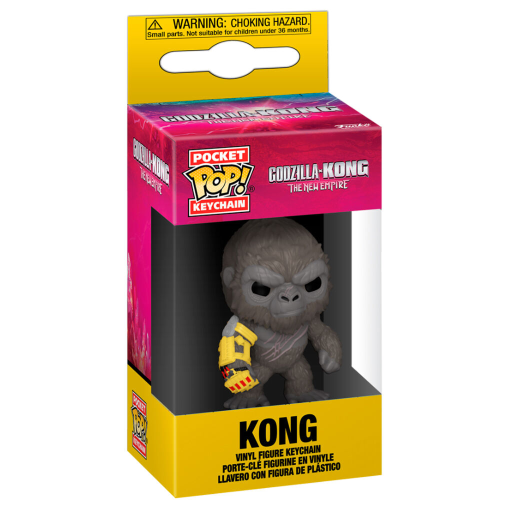 Imagen 2 de Llavero Pocket Pop Godzilla Y Kong El Nuevo Imperio Kong