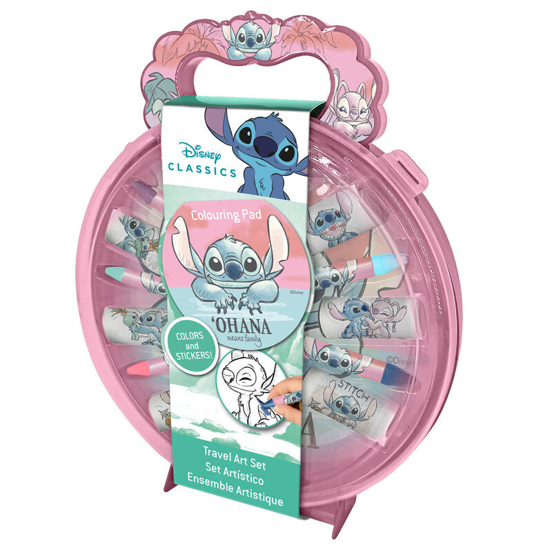 Imagen de Set Papeleria Viaje Stitch Disney parte de nuestra colección en Espadas y más, sitio oficial.