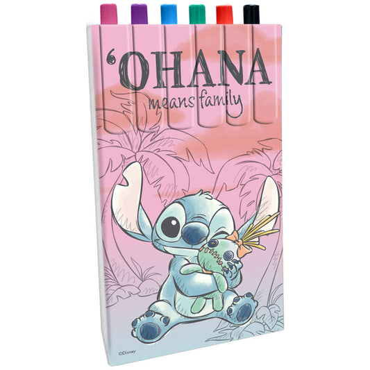 Imagen 1 de Blister 6 Boligrafos Stitch Disney