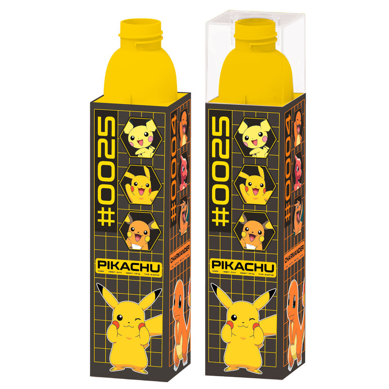 Imagen 1 de Cantimplora Cube Pikachu Pokemon 650Ml