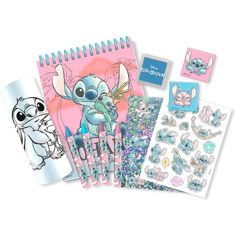 Imagen 2 - Set Papeleria 3D Stitch Disney