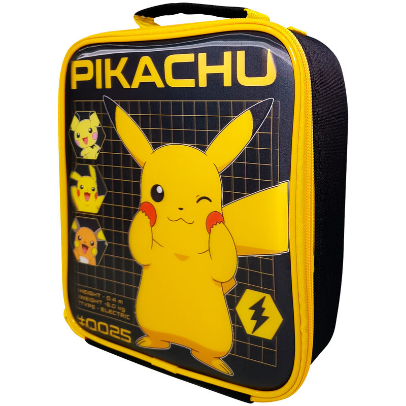 Imagen 3 de Bolsa Portameriendas Lenticular Pikachu Pokemon Termica