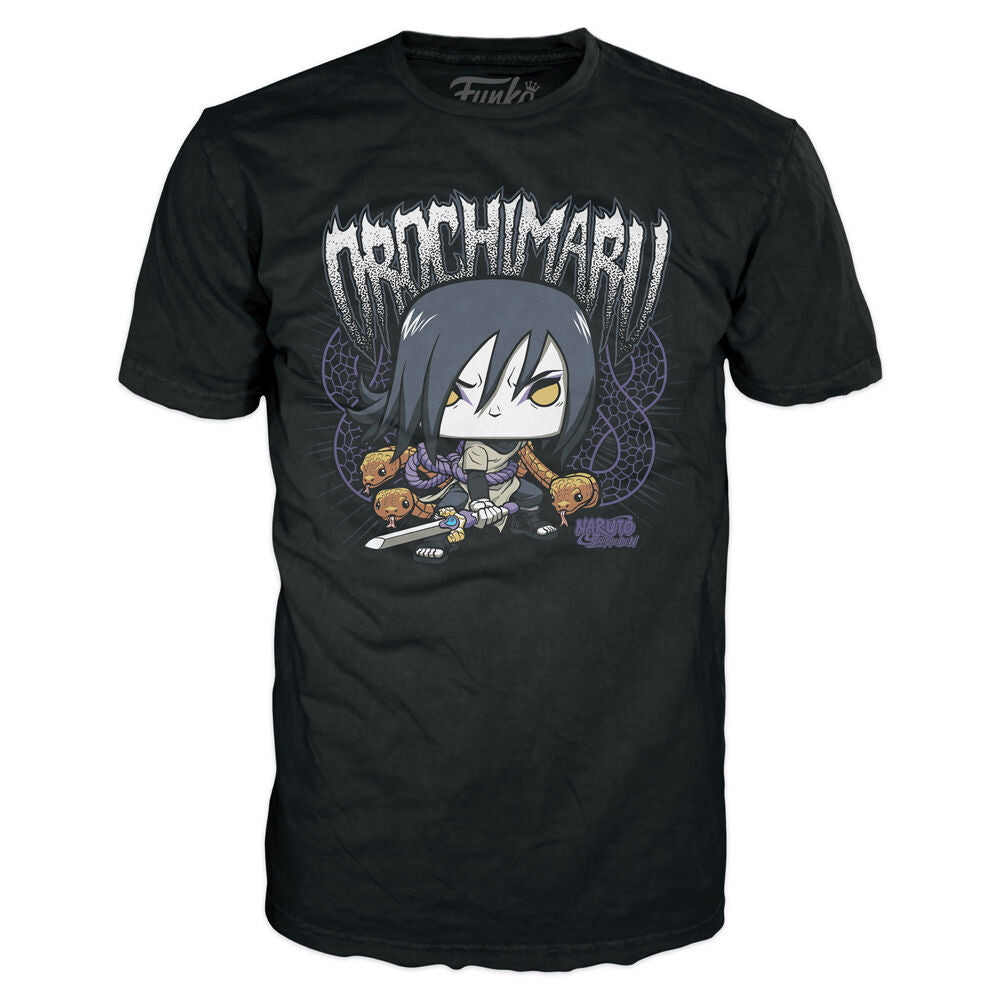 Imagen 5 - Set Figura Pop & Tee Naruto Shippuden Orochimaru