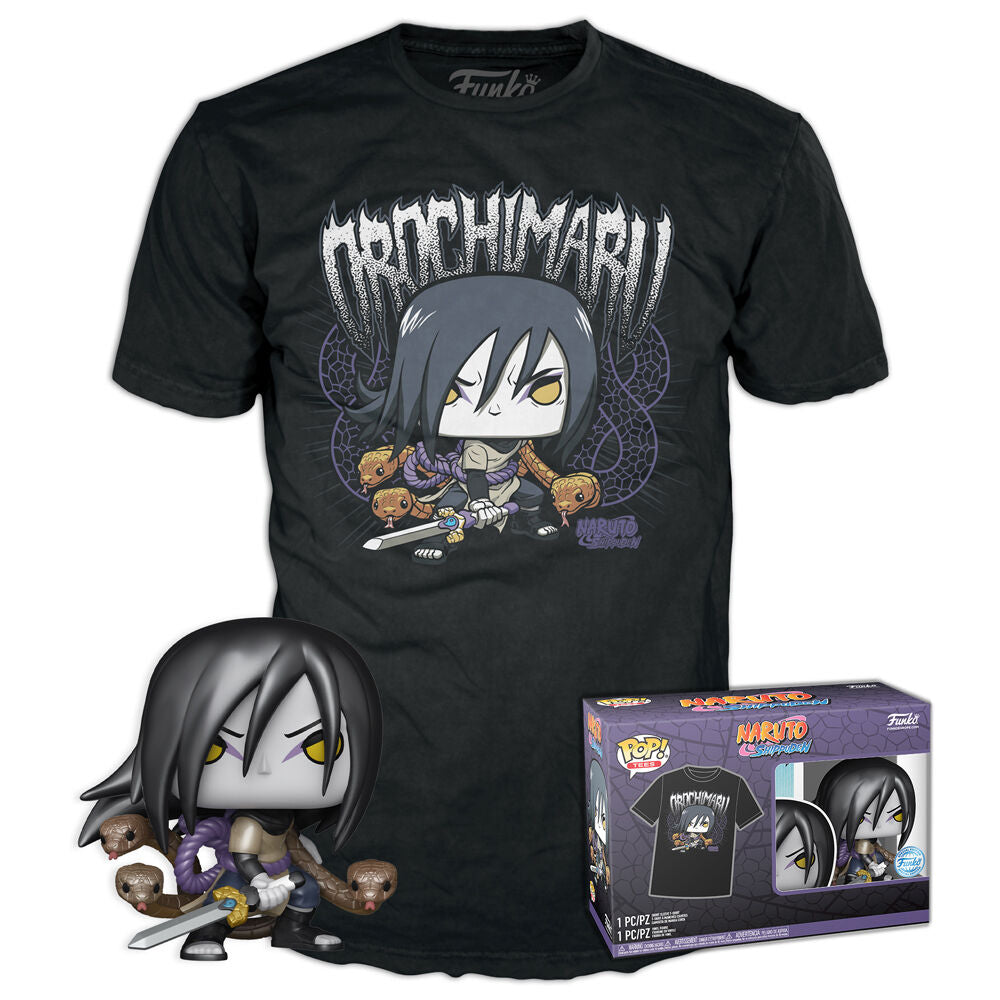 Imagen 1 - Set Figura Pop & Tee Naruto Shippuden Orochimaru