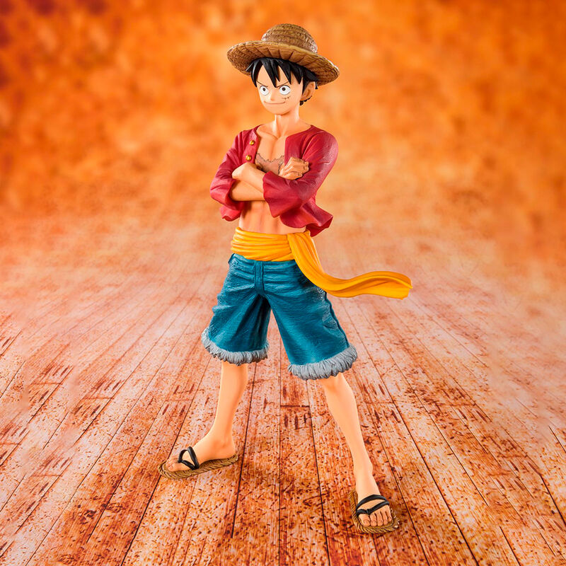 Imagen 2 - Figura Figuarts Zero Monkey D Luffy Straw Hat One Piece 14Cm