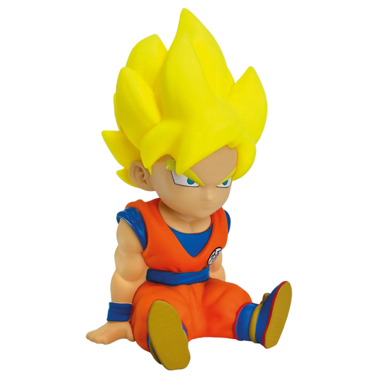 Imagen 1 - Figura Hucha Son Goku Super Saiyan Dragon Ball Super 15Cm