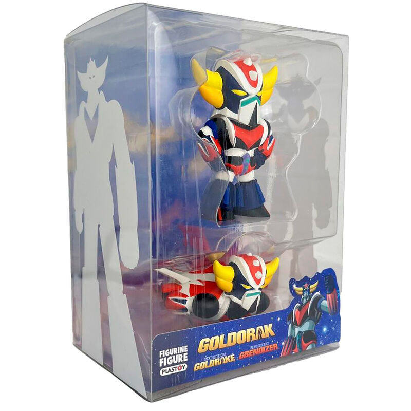 Imagen 1 - Set 2 Figuras Goldorak Spazer & Goldorak Grendizer Standing Goldorak 6Cm