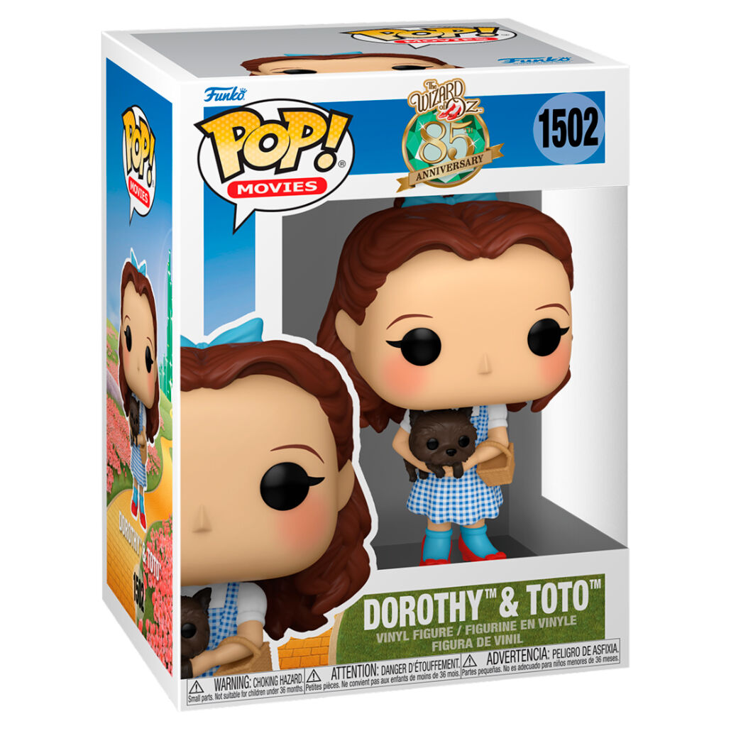 Imagen 2 de Figura Pop El Mago De Oz Dorothy & Toto