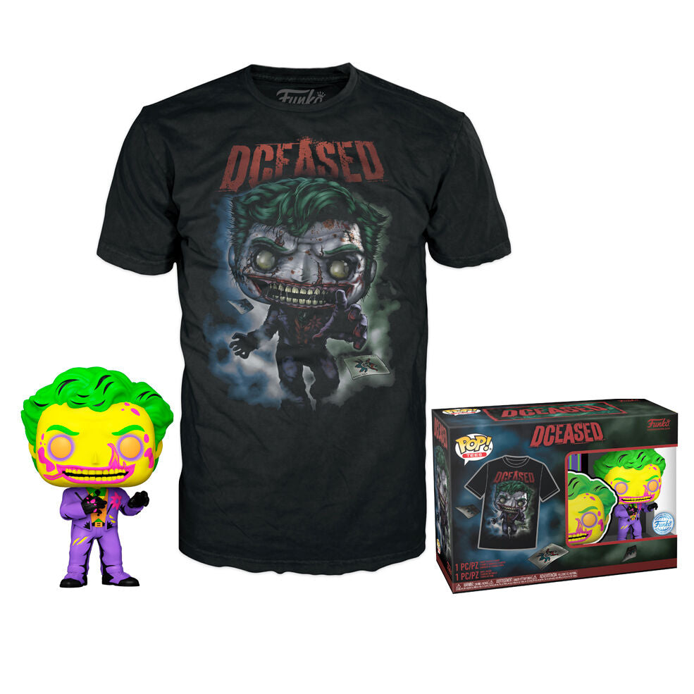 Imagen 1 - Set Figura Pop & Tee Dc Comics Joker