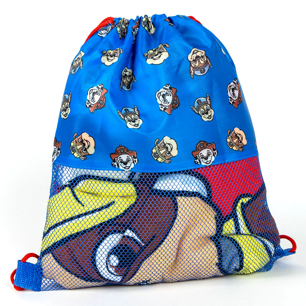 Imagen 4 de Set Toalla + Saco + Gorra Patrulla Canina Paw Patrol