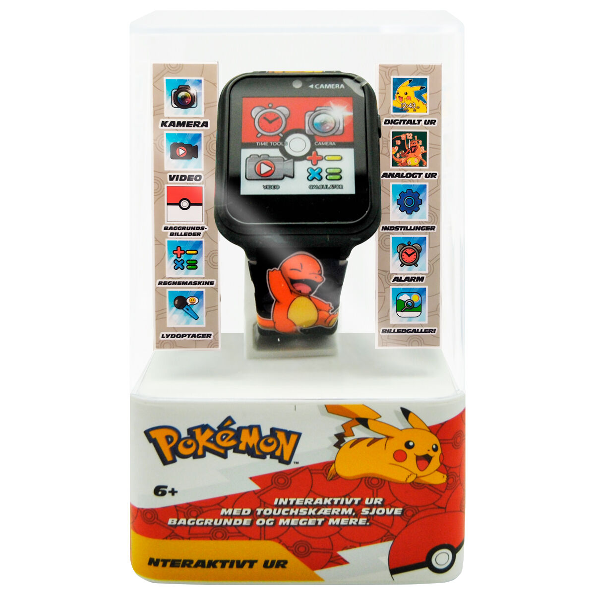 Imagen de Reloj Inteligente Pokemon parte de nuestra colección en Espadas y más, sitio oficial.