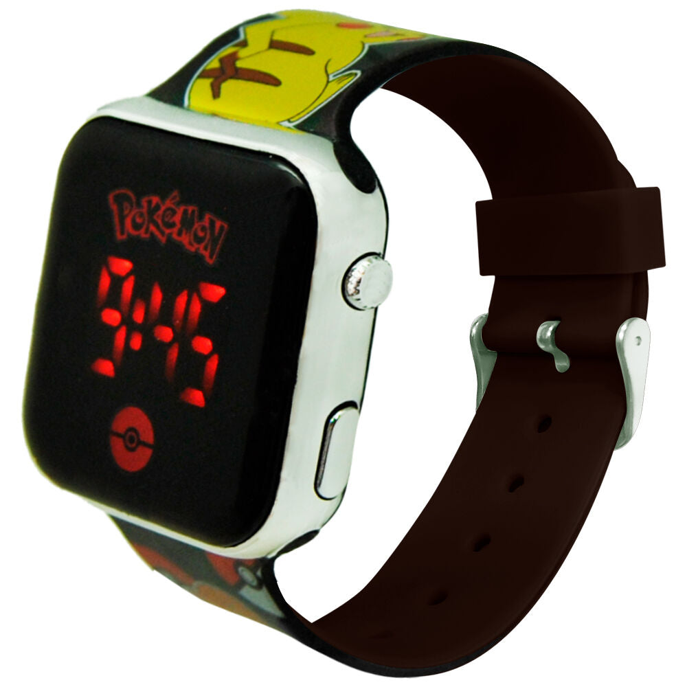 Imagen de Reloj Led Pokemon parte de nuestra colección en Espadas y más, sitio oficial.