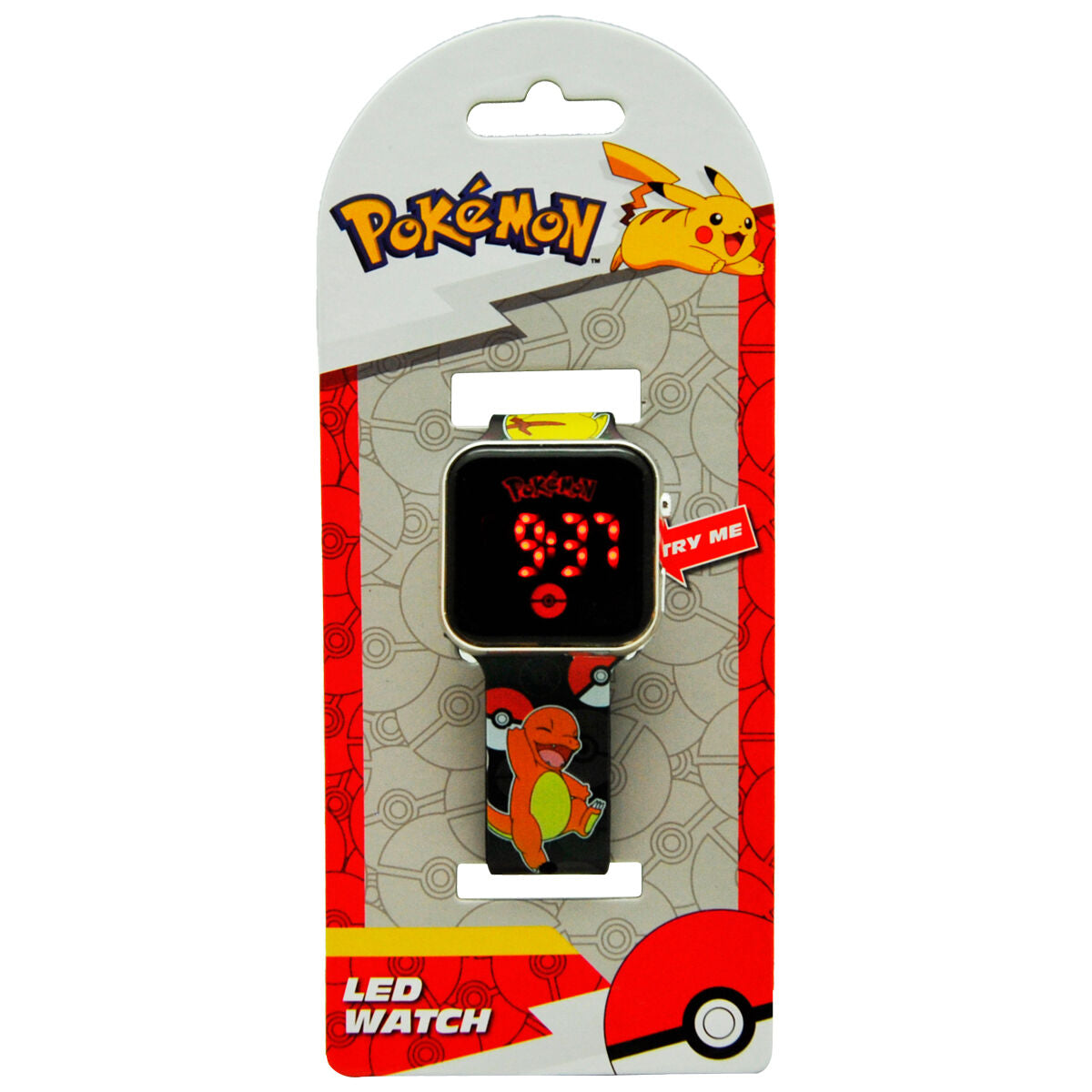 Imagen de Reloj Led Pokemon parte de nuestra colección en Espadas y más, sitio oficial.