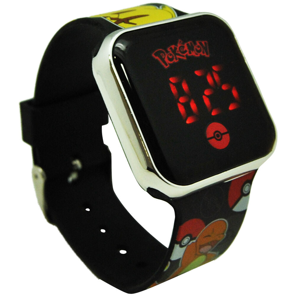 Imagen de Reloj Led Pokemon parte de nuestra colección en Espadas y más, sitio oficial.
