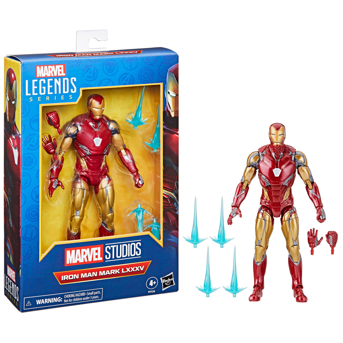 Imagen 4 de Figura Iron Man Mark Lxxxv Legends Series Marvel 15Cm