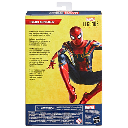 Imagen 4 de Figura Iron Spider Legends Series Marvel 15Cm