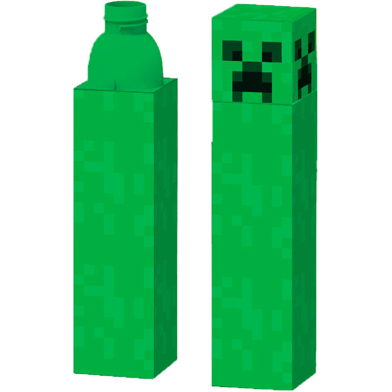 Imagen 1 de Cantimplora Creeper Minecraft 650Ml