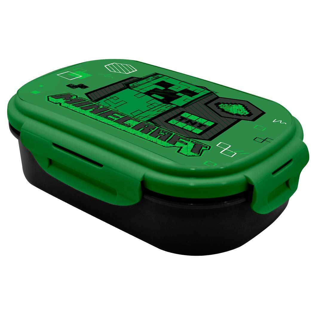 Imagen de Sandwichera + Cubierto Minecraft parte de nuestra colección en Espadas y más, sitio oficial.