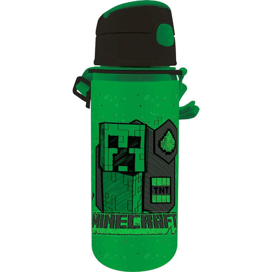 Imagen de Cantimplora Aluminio Minecraft 600Ml parte de nuestra colección en Espadas y más, sitio oficial.