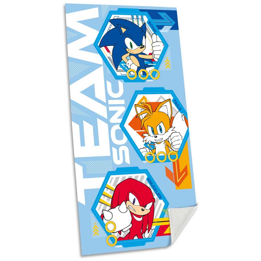 Imagen de Toalla Sonic The Hedgehog Algodon parte de nuestra colección en Espadas y más, sitio oficial.
