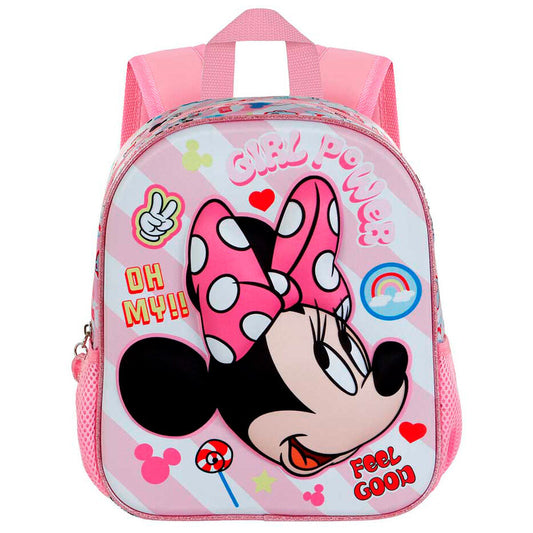 Imagen 1 de Mochila 3D Power Minnie Disney 31Cm