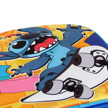 Imagen 6 - Trolley 3D Skater Stitch Disney 31Cm