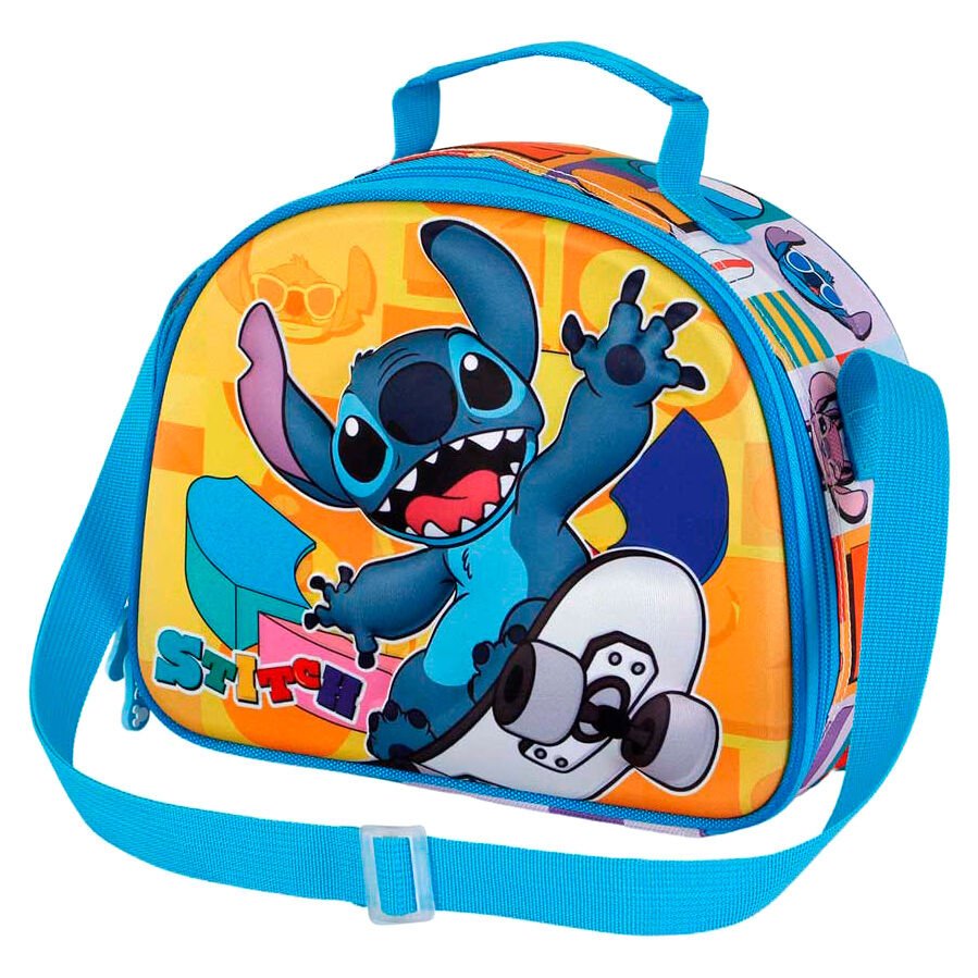 Imagen 2 de Bolsa Portameriendas 3D Skater Stitch Disney