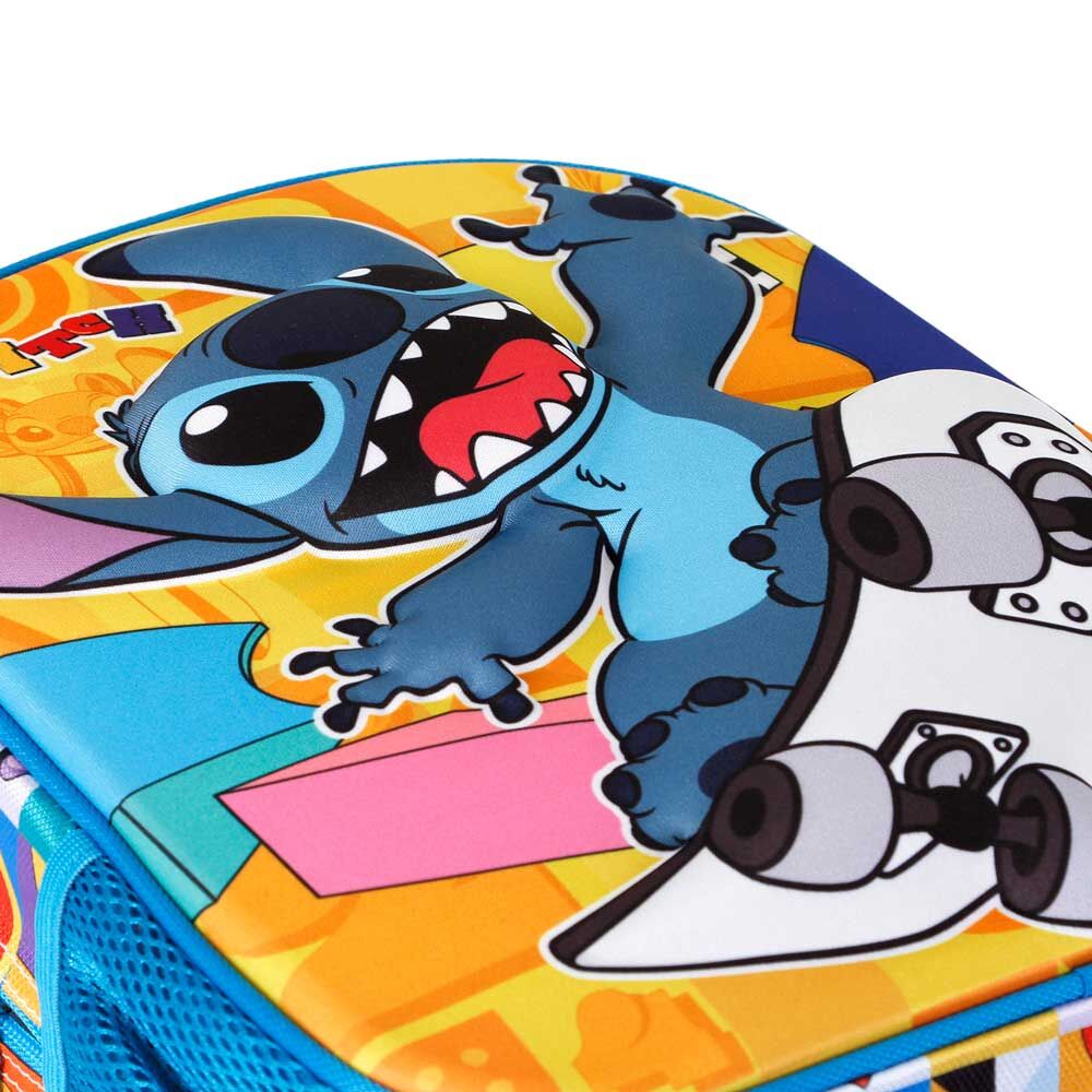 Imagen de Mochila 3D Skater Stitch Disney 31Cm parte de nuestra colección en Espadas y más, sitio oficial.