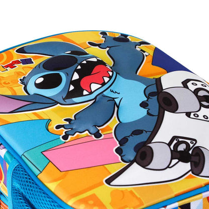 Imagen de Mochila 3D Skater Stitch Disney 31Cm parte de nuestra colección en Espadas y más, sitio oficial.