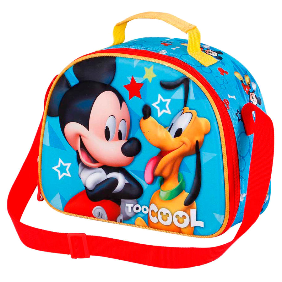 Imagen 2 de Bolsa Portameriendas 3D Pluto & Mickey Disney