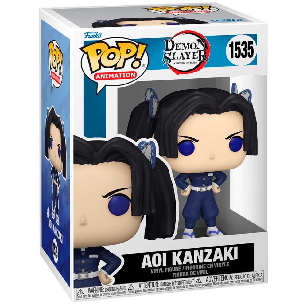 Imagen de Figura Pop Demon Slayer Kimetsu No Yaiba Aoi Kanzaki parte de nuestra colección en Espadas y más, sitio oficial.