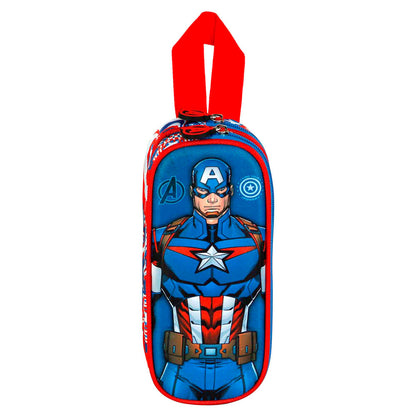 Imagen 1 de Portatodo 3D First Capitan America Marvel Double