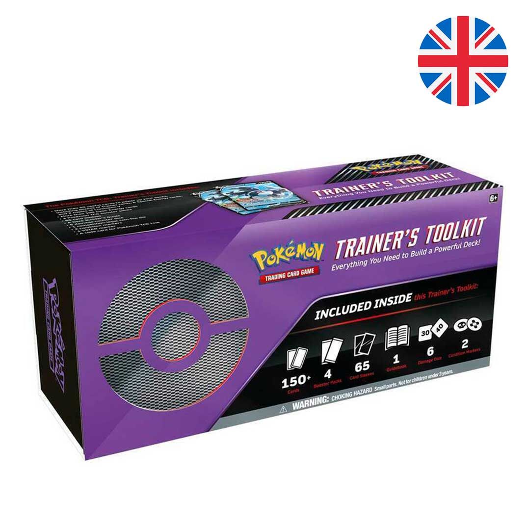 Imagen 1 - Estuche Juego Cartas Coleccionables Trainers Toolkit Pokemon Ingles