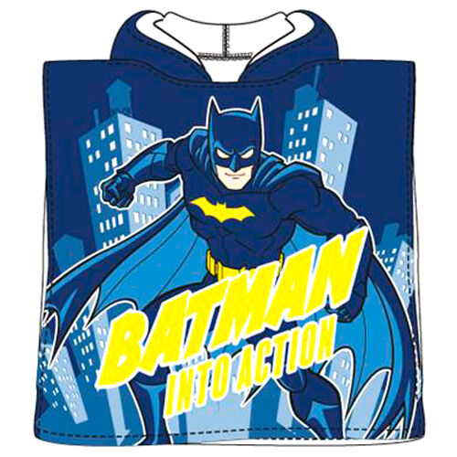 Imagen 1 de Poncho Toalla Batman Dc Comics Microfibra